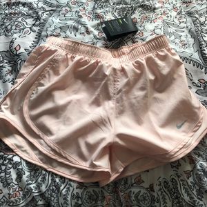 Pink nike shorts